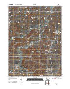 Lovilia 2010 topographic map thumbnail
