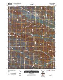 Lowden 2010 topographic map thumbnail