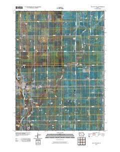 Sac City East 2010 topographic map thumbnail