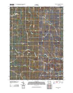 Postville NW 2010 topographic map thumbnail