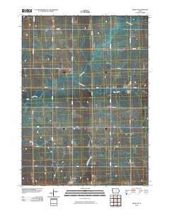 Ricketts 2010 topographic map thumbnail