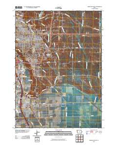 Sergeant Bluff 2010 topographic map thumbnail