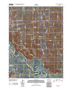 Rising Sun 2010 topographic map thumbnail