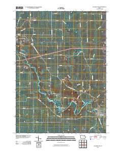 Quasqueton 2010 topographic map thumbnail
