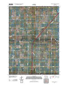 Sheldon Creek 2010 topographic map thumbnail
