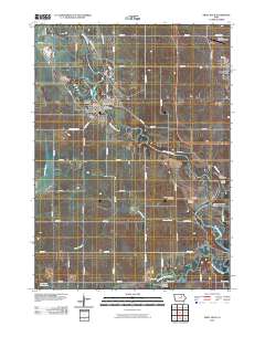 Shell Rock 2010 topographic map thumbnail