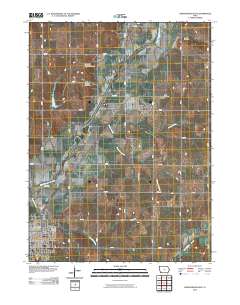 Shenandoah East 2010 topographic map thumbnail