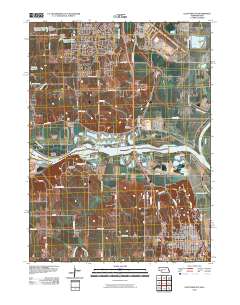 Plattsmouth 2010 topographic map thumbnail