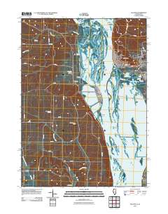Savanna 2011 topographic map thumbnail