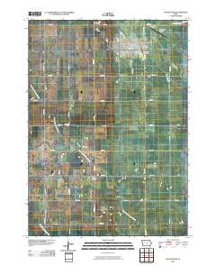 Pocahontas 2010 topographic map thumbnail
