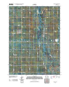 Readlyn 2010 topographic map thumbnail