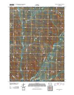 Union Center SE 2010 topographic map thumbnail