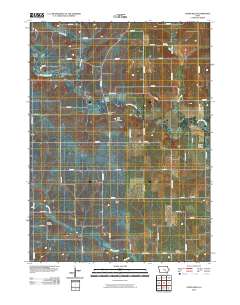 Union Mills 2010 topographic map thumbnail