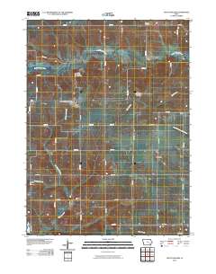 South English 2010 topographic map thumbnail