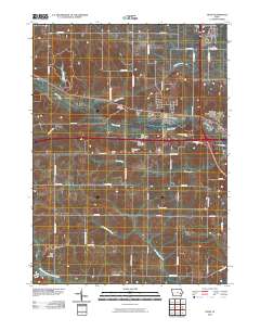 Tiffin 2010 topographic map thumbnail