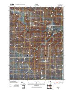 Wadena 2010 topographic map thumbnail