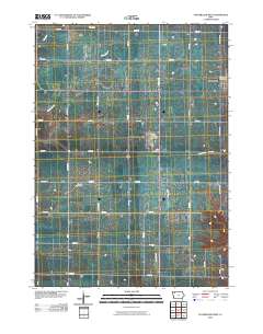 Sutherland West 2010 topographic map thumbnail