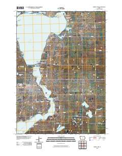 Spirit Lake 2010 topographic map thumbnail