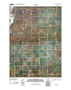 Spirit Lake SE 2010 topographic map thumbnail