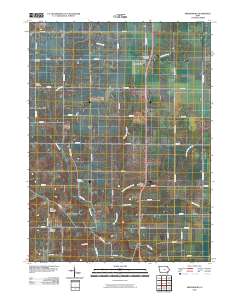 Swedesburg 2010 topographic map thumbnail