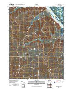 Springbrook 2010 topographic map thumbnail
