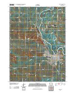 Vinton 2010 topographic map thumbnail
