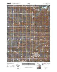 State Center 2010 topographic map thumbnail
