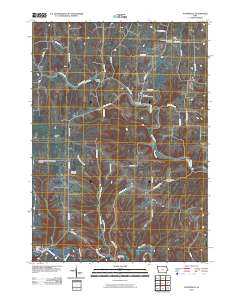 Waterville 2010 topographic map thumbnail