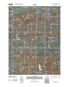 Williamsburg NW 2010 topographic map thumbnail