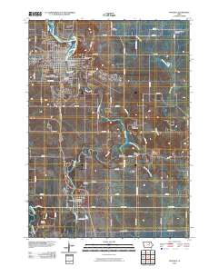 Waverly 2010 topographic map thumbnail