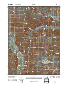 Wayland 2010 topographic map thumbnail