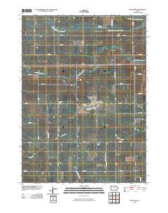 Wellsburg 2010 topographic map thumbnail