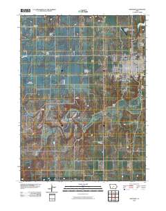 Winterset 2010 topographic map thumbnail