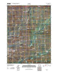 Wiota 2010 topographic map thumbnail