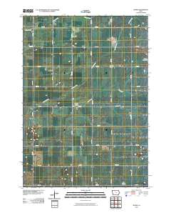 Woden 2010 topographic map thumbnail