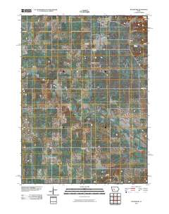 Woodward 2010 topographic map thumbnail