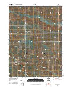 What Cheer 2010 topographic map thumbnail