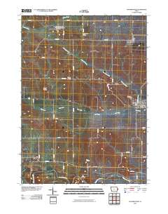 Wyoming West 2010 topographic map thumbnail