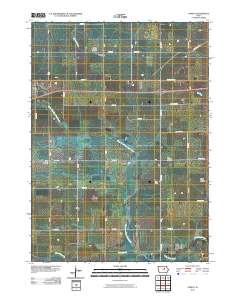 Zaneta 2010 topographic map thumbnail
