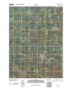 Zearing 2010 topographic map thumbnail