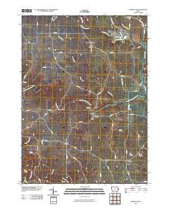 Leisure Lake 2010 topographic map thumbnail