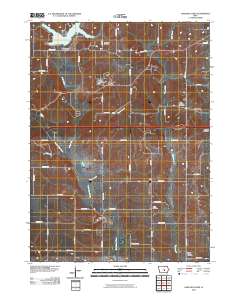 Oakland Acres 2010 topographic map thumbnail