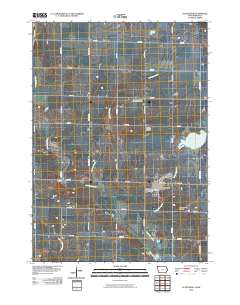 Ocheyedan 2010 topographic map thumbnail