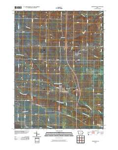 Ainsworth 2010 topographic map thumbnail