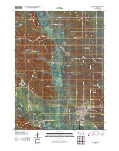 Belle Plaine 2010 topographic map thumbnail