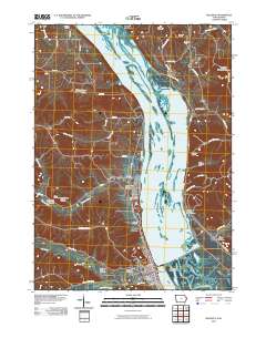 Bellevue 2010 topographic map thumbnail