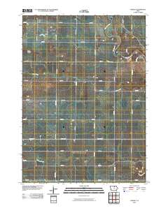 Aureola 2010 topographic map thumbnail