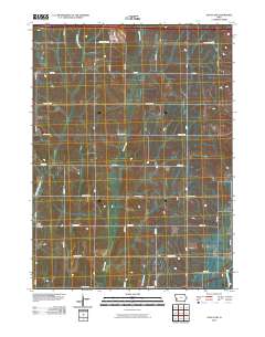 Avoca NW 2010 topographic map thumbnail
