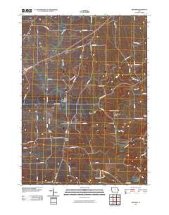 Bernard 2010 topographic map thumbnail