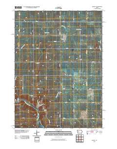 Bagley 2010 topographic map thumbnail